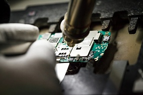 Пайка микросхем